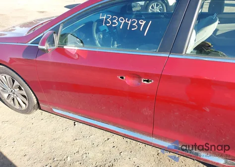 2016 Hyundai Sonata Sport from USA, damaged, VIN 5NPE34AF8GH429844